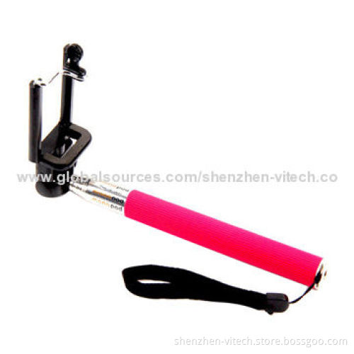 Factory, Cheap, Wholesale, Selfie-portrait Camera Monopod, Gopro